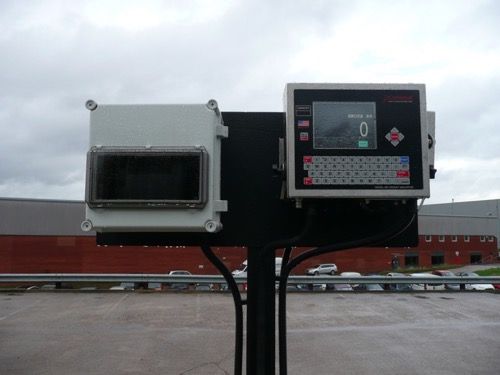 Driver-Operated Indicator and Printer for Dynamic Axle Weighbridge